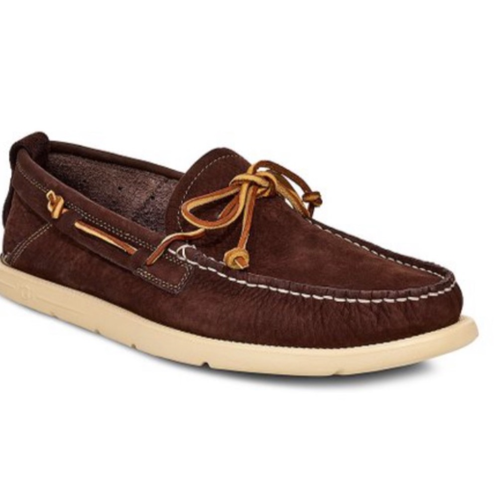 Ugg Beach Moc In Brown for Men-brand new